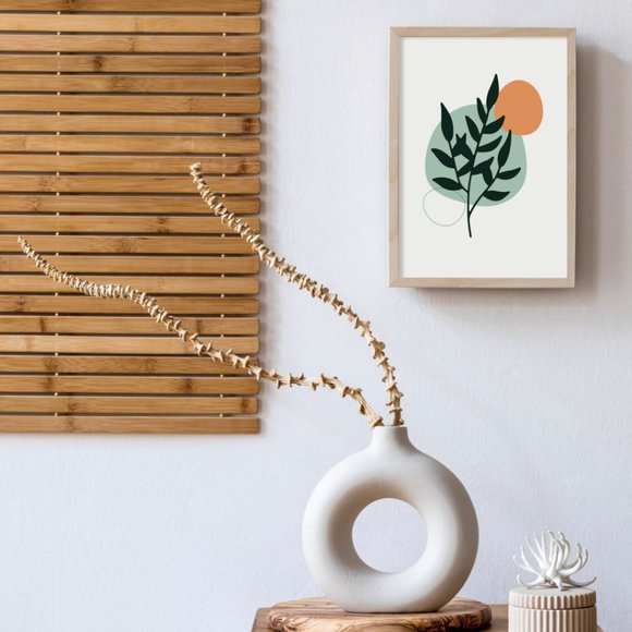 Modern Minimalist Abstract Boho Wall Art Print Home Decor [No Frame] - Picture 4 of 6